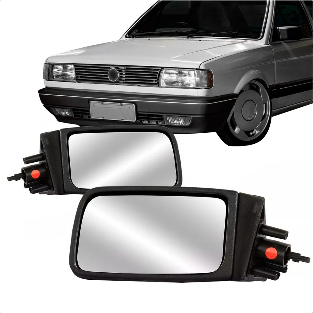 Par Retrovisor Gol Parati Saveiro Voyage G1 Quadrado 88 89 90 91 92 93 94 Controle Interno em Oferta na Shopee