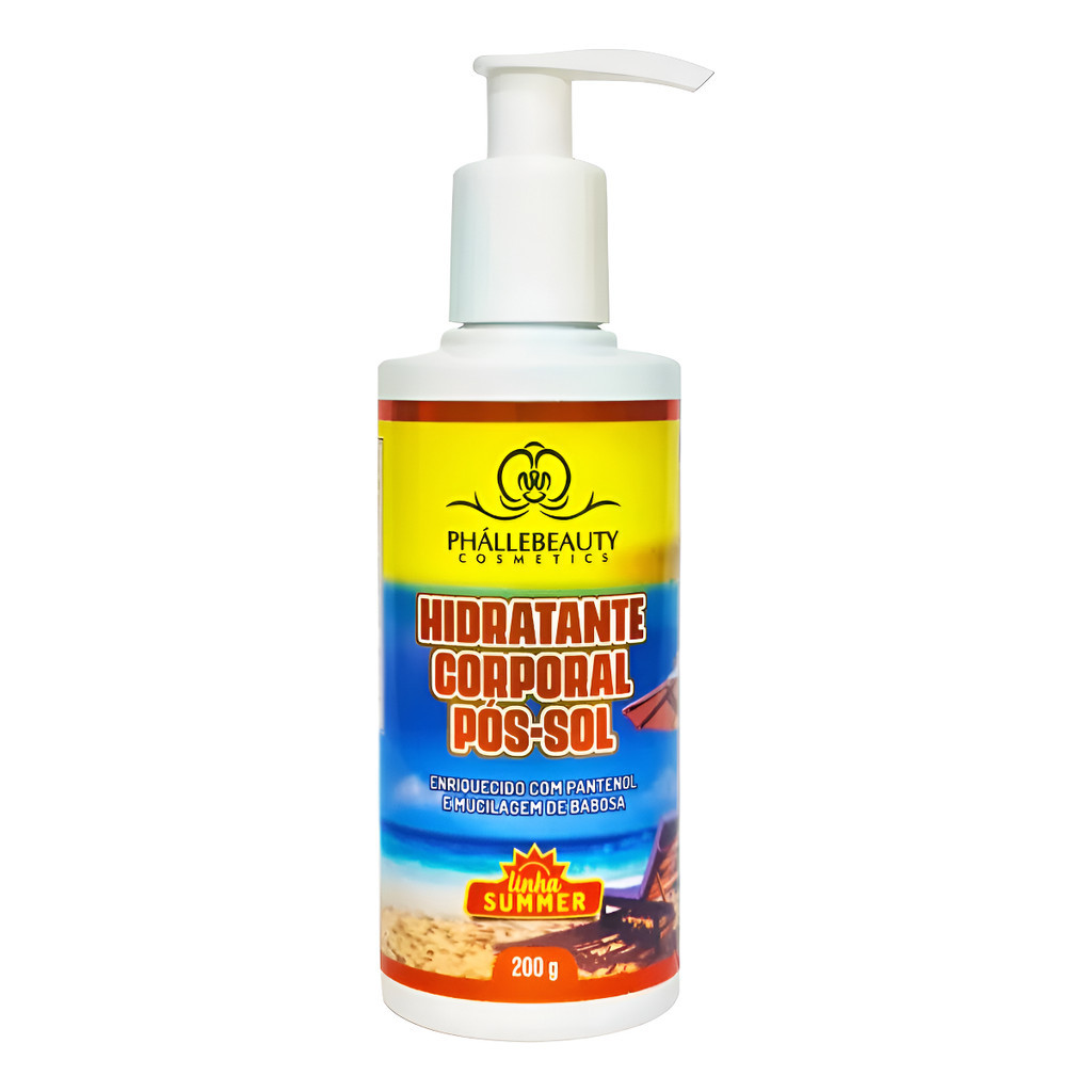 Creme Pós-sol Phállebeauty Cosméticos Hidratante Corporal