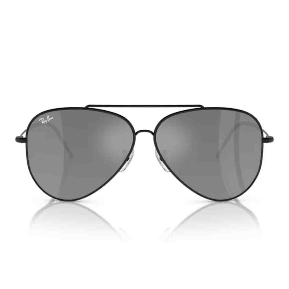 Óculos de Sol Ray-Ban Aviator Reverse Preto 0RBR0101S 002/GS
