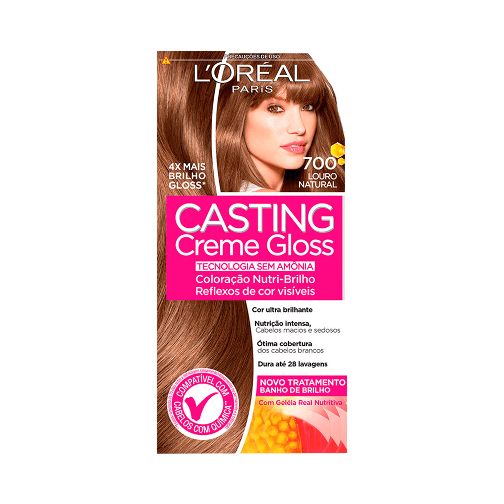 Coloração Louro Natural Casting Creme Gloss 700