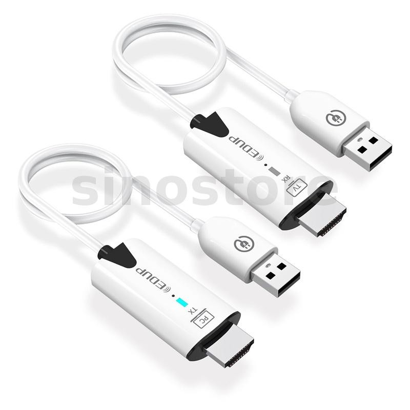 Transmissor E Receptor HDMI Sem Fio EDUP 1080P @ 60Hz Extensor Projeção De Áudio Vídeo De Longo Alcance Plug and Play Pa