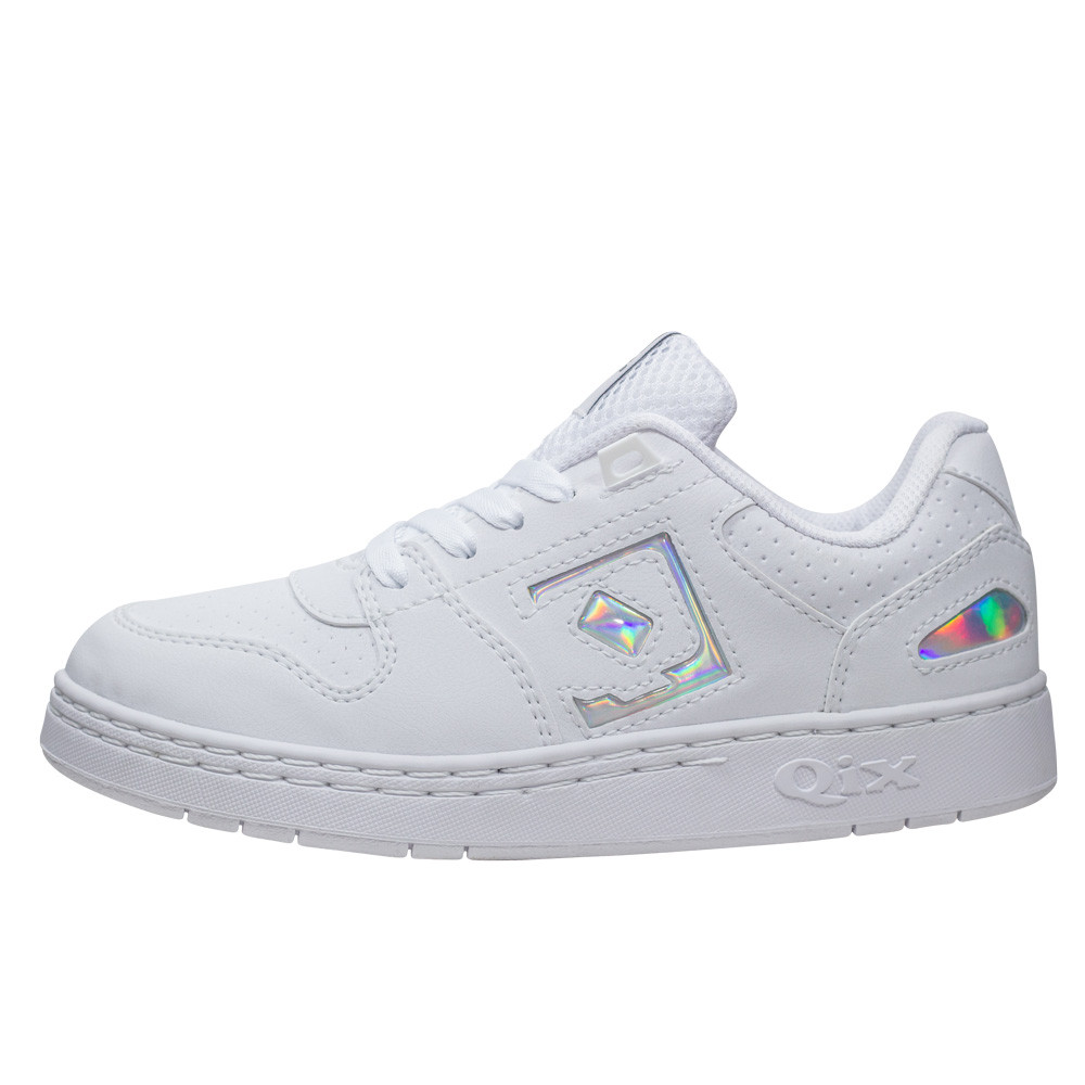 Tênis Qix Full Branco Holográfico