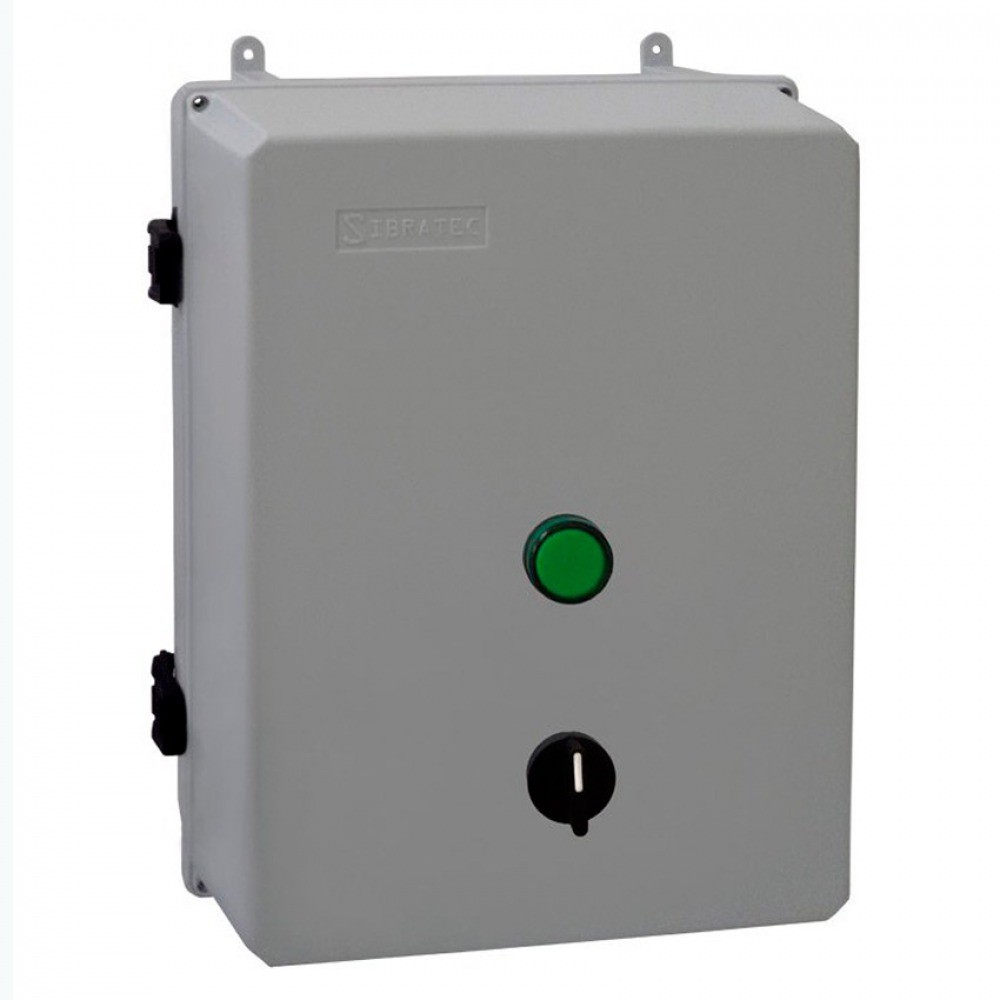 Chave de partida estrela triângulo para compressor 15 HP Trifásico 220V - PETSC-40 - Sibratec
