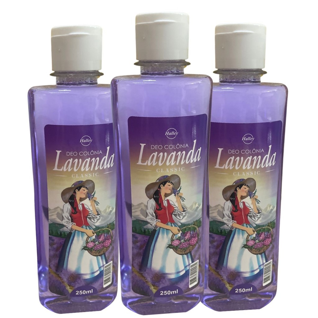 Perfume De Alfazema Halley Lavanda 500 Ml Unidade Para Banho E Limpeza Umbanda Candomblé em Oferta na Shopee
