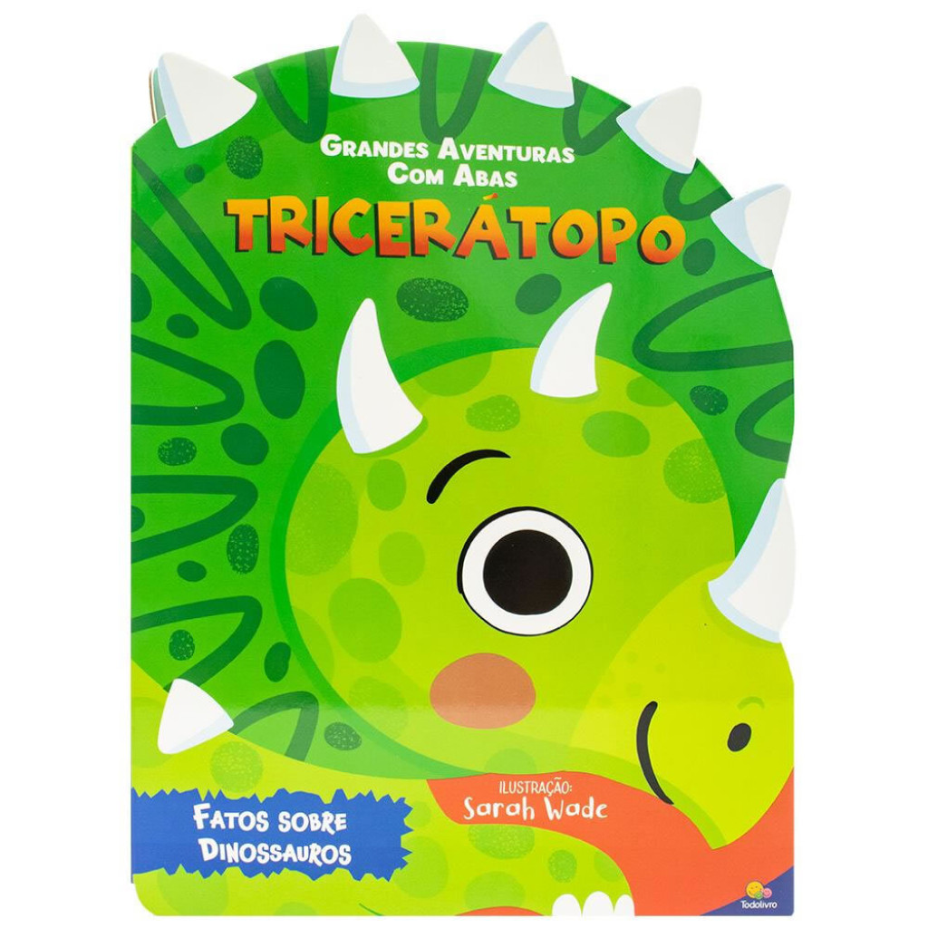 GRANDES AVENTURAS   COM ABAS TRICERÁTOPO em Oferta na Shopee