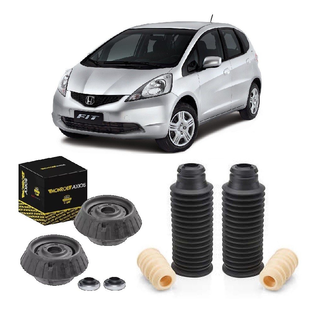KIT COMPLETO AMORTECEDOR DIANTEIRO HONDA FIT 2003 ATÉ 2008 em Oferta na Shopee