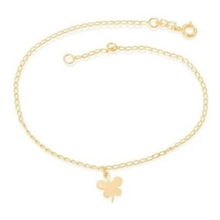 Tornozeleira Rommanel Com Berloque De Borboleta 25cm 550611 em Oferta na Shopee