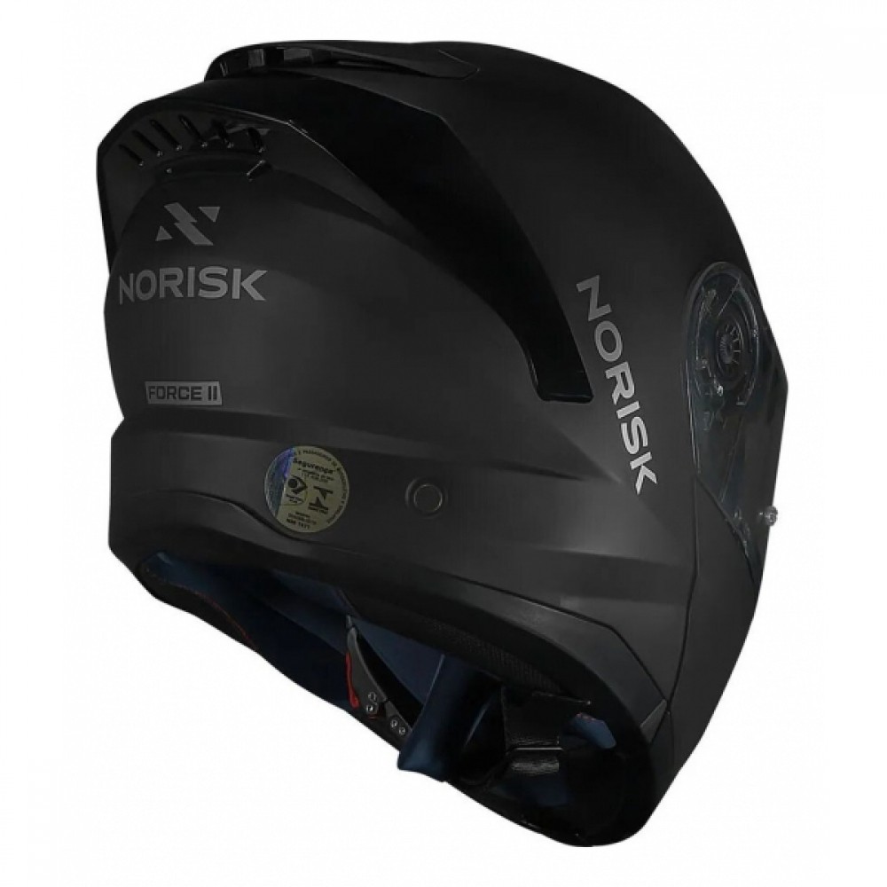 Capacete Moto Robocop Escamoteável Norisk Force 2 Preto Fosco Articulado C/ Óculos E Selo Inmetro — imagem 2 de 2