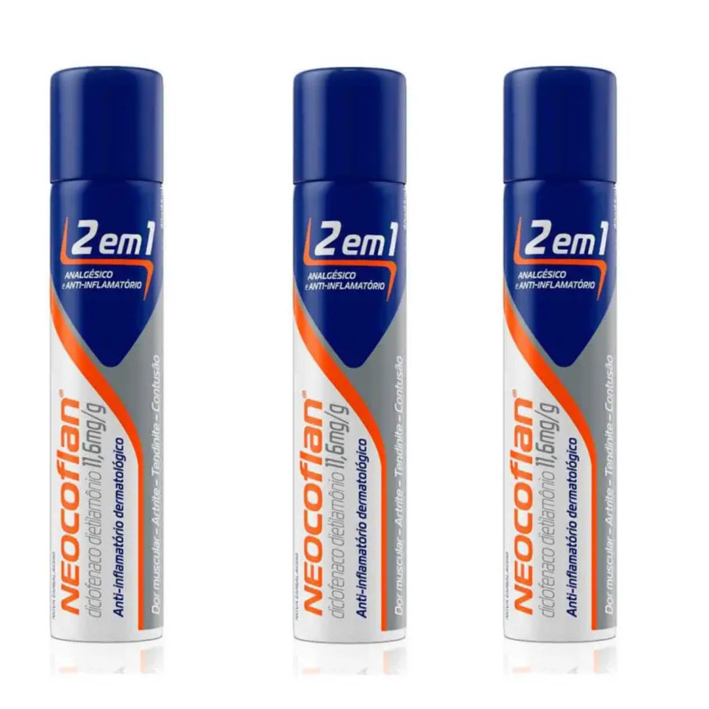 Kit 3 Und Neocoflan Aero 85ml