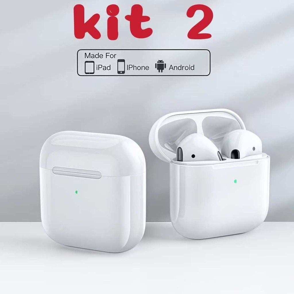 kit 2 Fones de ouvido estéreo portáteis esportivos sem fio Pro 4 ming