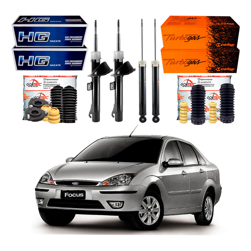 Amortecedor Dianteiro Traseiro Focus Sedan 2.0 2001 A 2008 em Oferta na Shopee