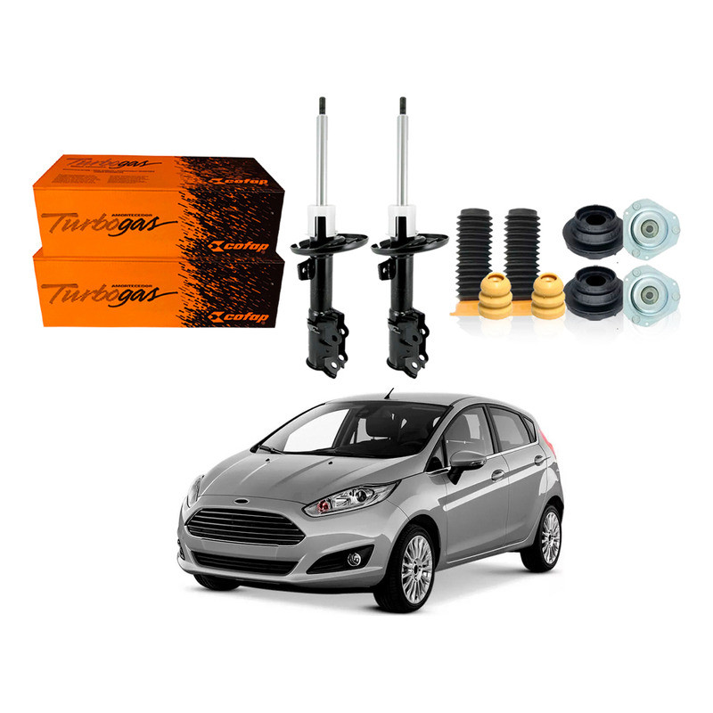 Kit Amortecedor Dianteiro, New Fiesta 1.5 1.6 2014 A 2017 em Oferta na Shopee