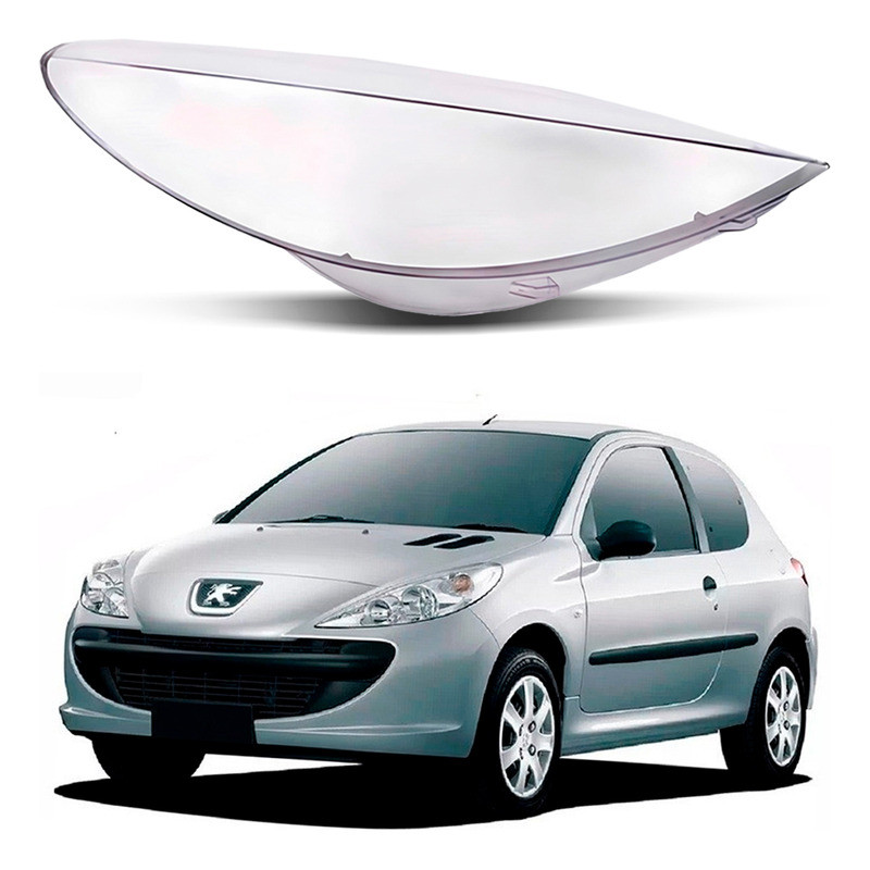 Lente Do Farol Direito Peugeot 207 1.4 1.6 2008 A 2015 em Oferta na Shopee
