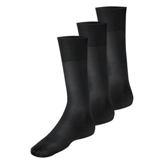 Kit com 3 Pares de Meias Social Meianyl 6002-001 em Oferta na Shopee