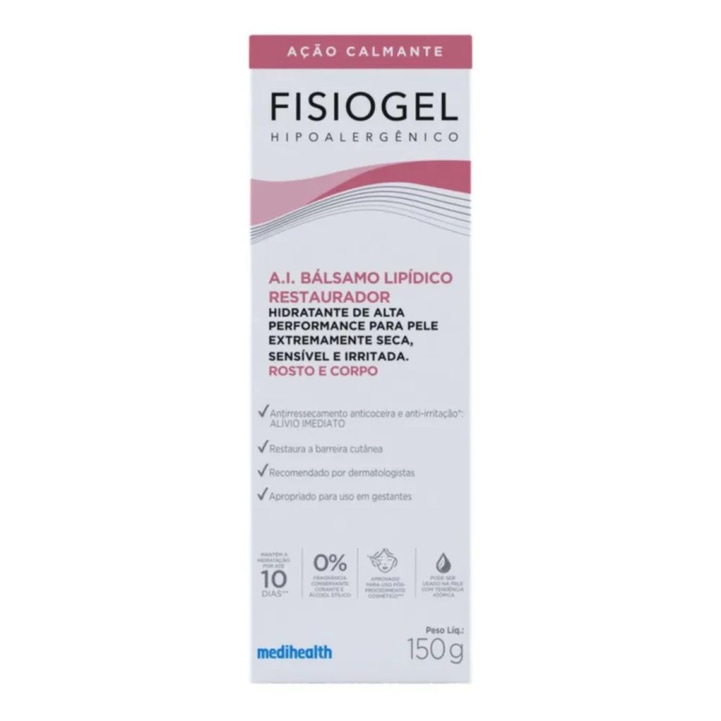 Fisiogel A.i. Balsamo Lipidico 150g em Oferta na Shopee
