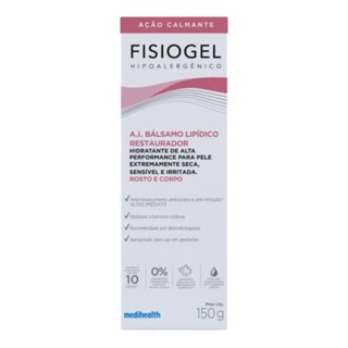 Fisiogel A.i. Balsamo Lipidico 150g em Oferta na Shopee