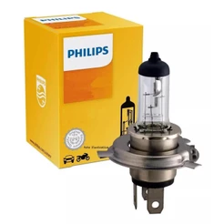 LAMPADA FAROL PHILIPS H4 35/35W TITAN / MAX 125 / YBR / TWISTER / FAZER 150/250 ATE 2010