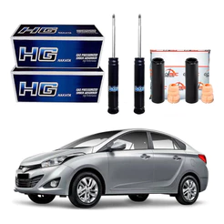 Kit Amortecedor Batente Traseiro Hb20s 1.0 1.6 2012 A 2015