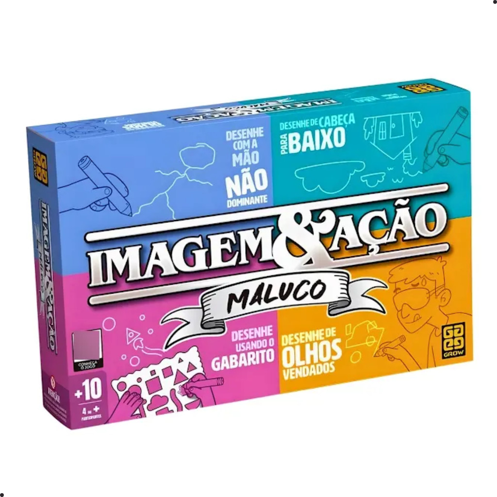 JOGO DE TABULEIRO INFANTIL IMAGEM & ACAO MALUCO