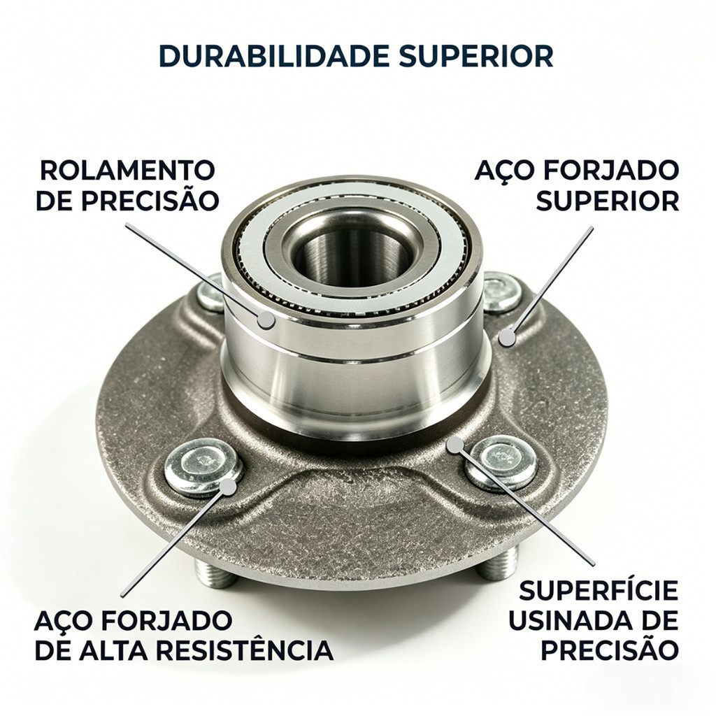 Cubo da roda traseira Heyoo x Nayo Nissan Semtra Tsuru com rolamento