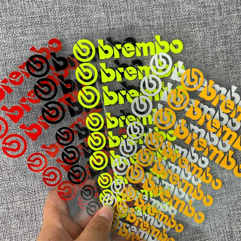 [Estoque pronto] Adesivo refletivo para motocicleta de carro adequado para brembo brembo Abalone Calipers Adesivo resist