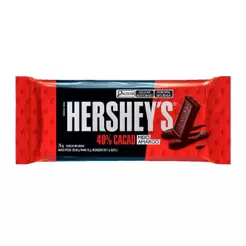 Chocolate Hershey's Meio Amargo 40% Cacau 75g - Embalagem com 18 Unidades