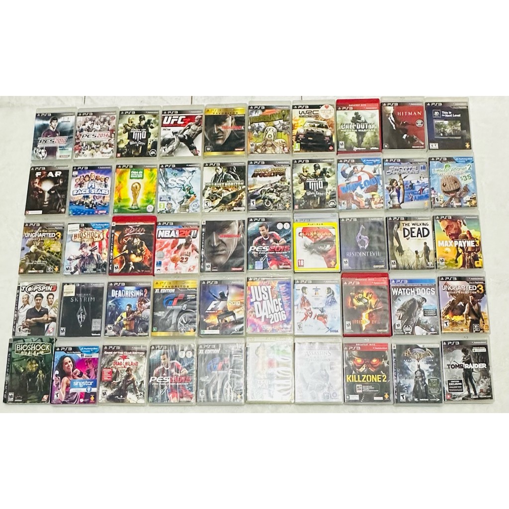Jogos PS3 Originais COM CAPA - Diversos Títulos Play 3 Sony