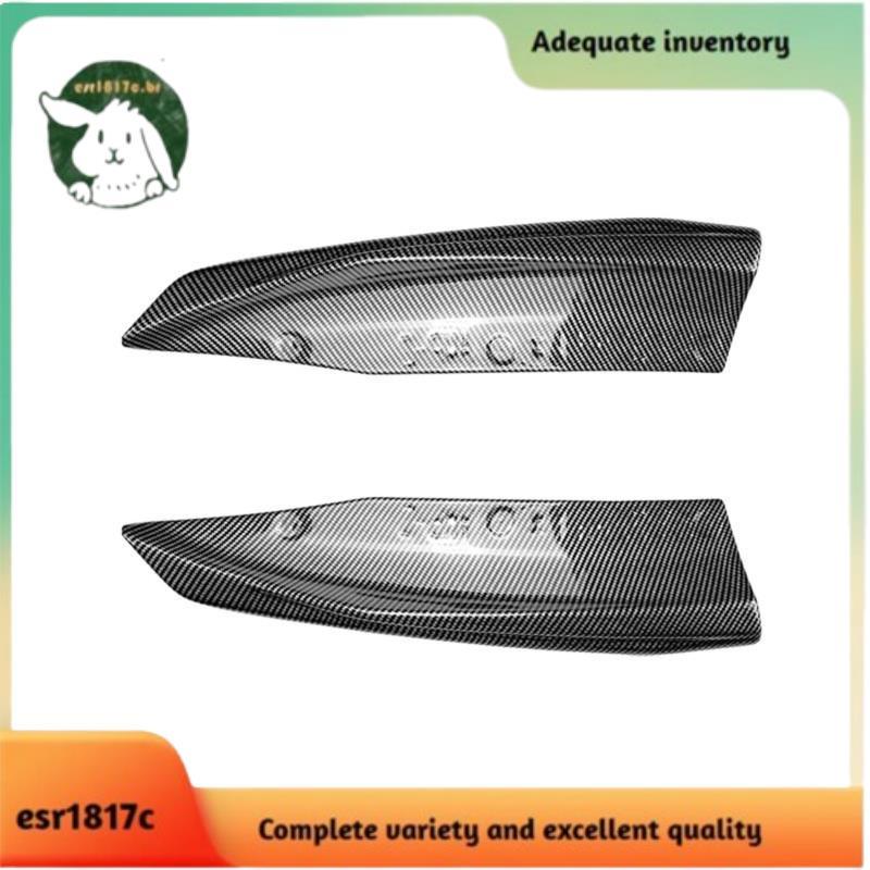 Amortecedor Traseiro Canards Spoiler Divisor Do Carro Difusor Protetor Capa Para A3 8V 2013-2016 Sedan