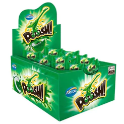 Chiclete Poosh Hortelã Com 40 Unidades De 5g