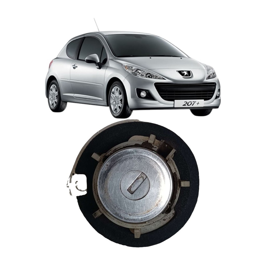 Cilindro Fechadura Porta Dianteira Esquerda Peugeot 207 2010