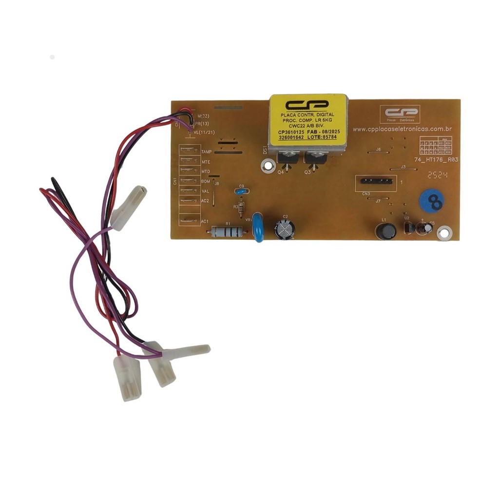 Placa Compatível Lavadora Consul CWC22 Bivolt