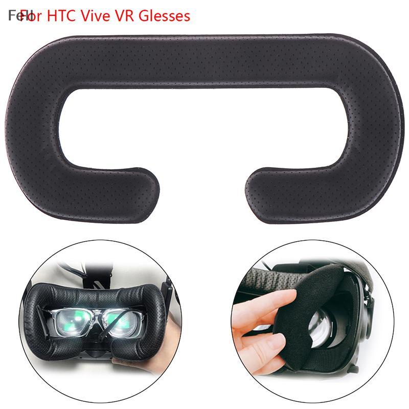 [Fel] 1X Almofada De Olho De Substituição De Espuma Facial De Couro PU Para Fone De Ouvido HTC VIVE VR Capa Venda Quente