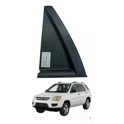 Acabamento Porta Traseira Esquerda Kia Sportage 2009 2.0 Peça 1