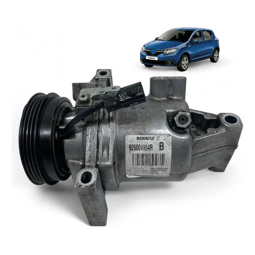 Compressor Ar Renault Logan Sandero 1.0 3cc 12v 926004984r