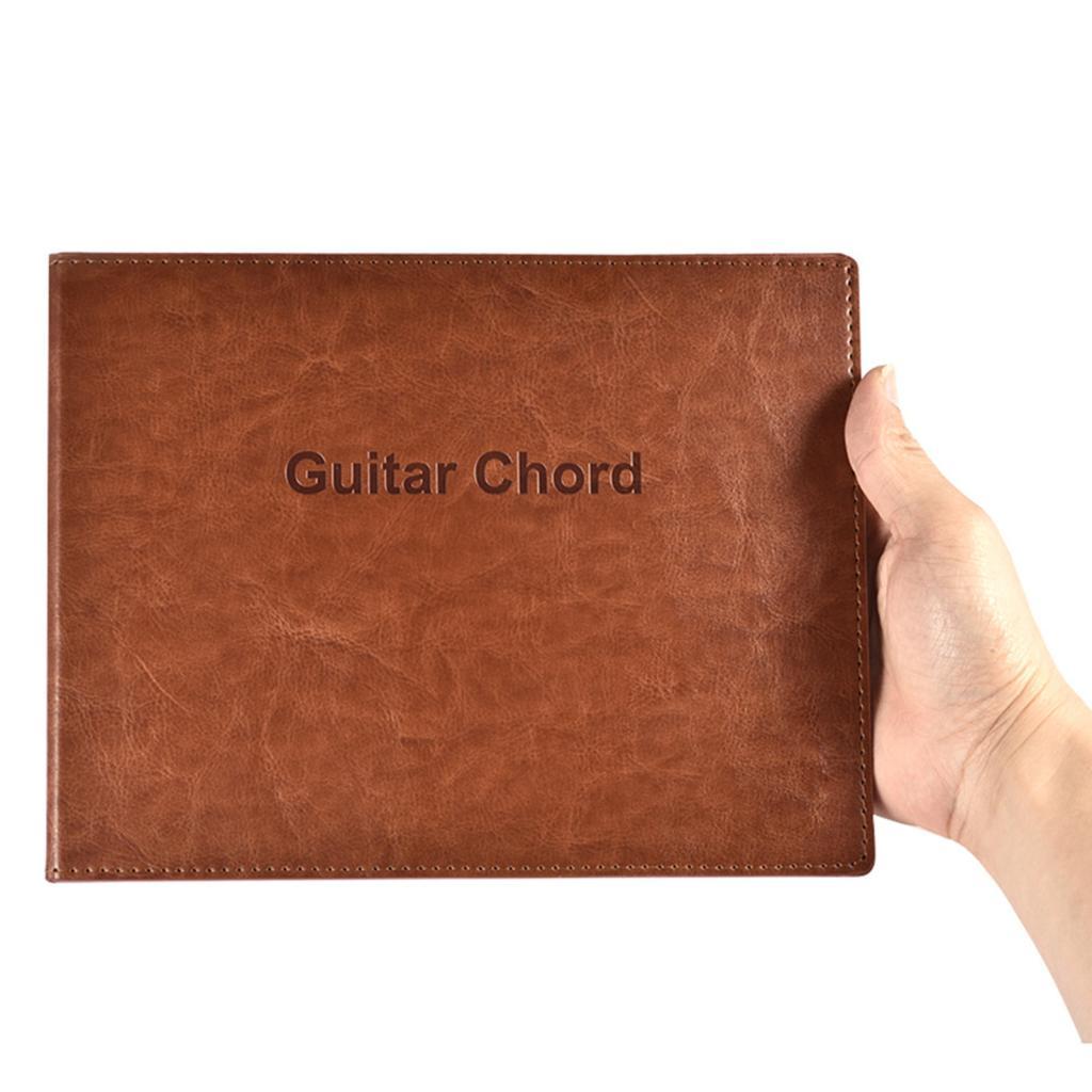 SIUKE 6 Cordas Acústica/Clássica/Guitarra Elétrica Acordes Livro Paperback Chart Iniciantes Praticando Gráficos de