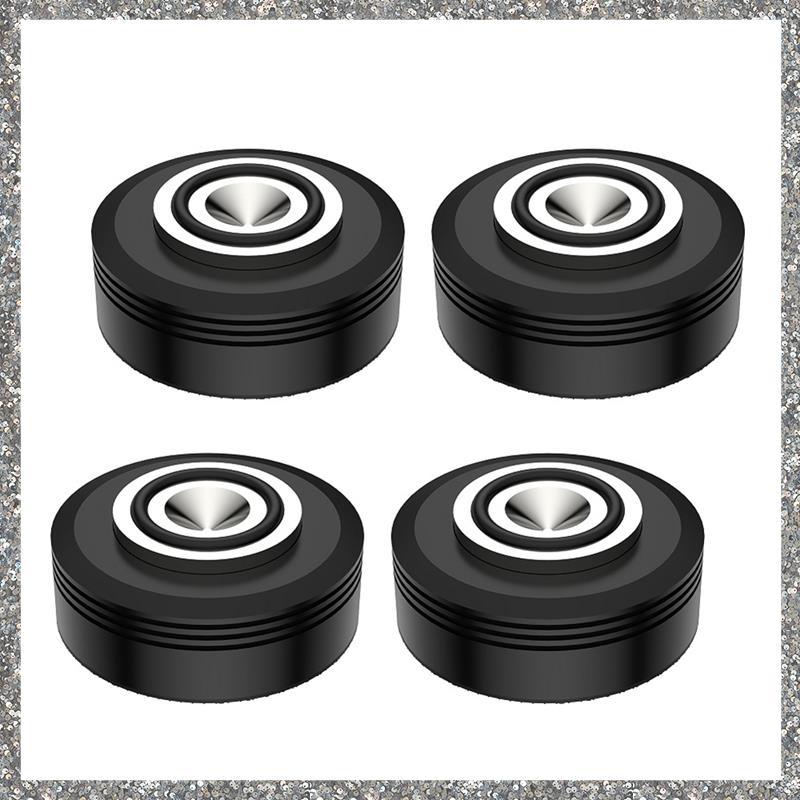 Amplificador De Áudio Alto-Falante Pés Liga De Alumínio Suporte Discos Plataforma Giratória CD Player Base Da Máquina Do