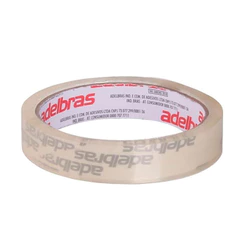 Fita adesiva Qualitape 18mmx50m Adelbras