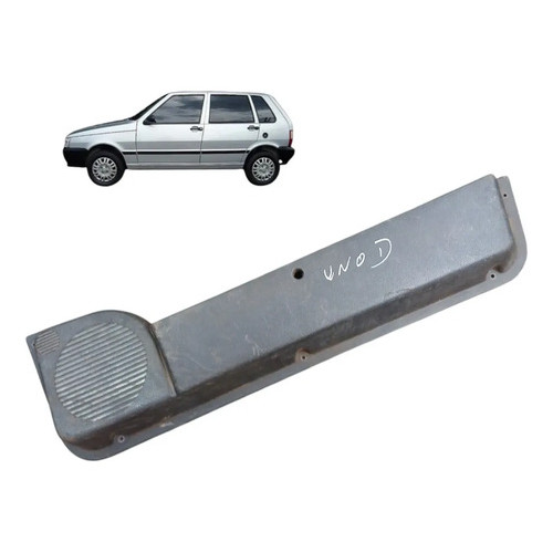 Porta Objetos Forro Porta D/d Fiat Uno 2001 A 2005 Preto