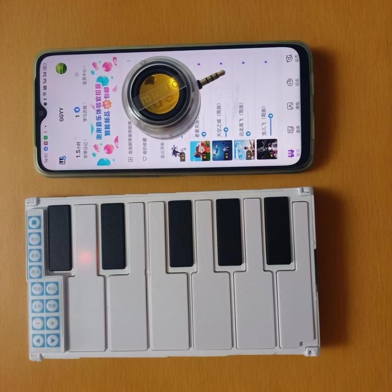 Província de Hubei Tonghan Shao Technology Co., Ltd. Piano de bolso portátil MIDI Bluetooth teclado eletrônico dobrável 