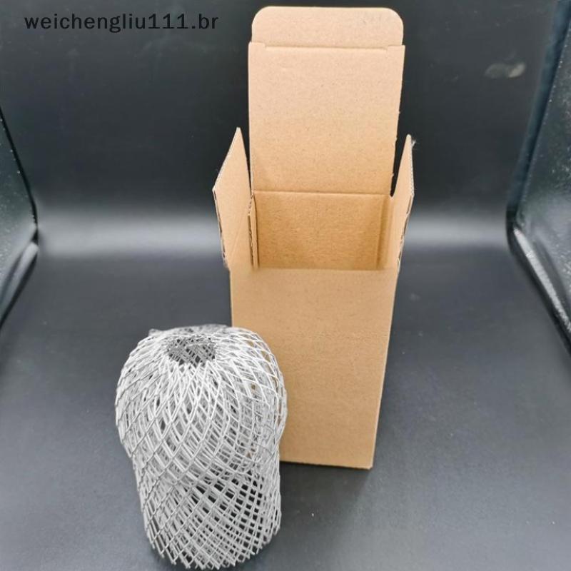 # weicheng 4 Peças De Filtro De Alumínio De Metal Malha Calha Folha Detritos Lama Armadilha Guardas Dreno Capa Para Baix