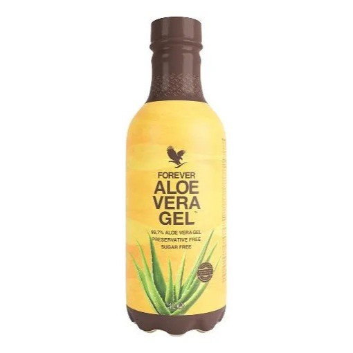 Aloe Vera Gel 1L Babosa Suco Aloe Forever Living Vegano