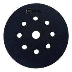 Disco Interface Redutor De Impacto Hookit 5 Pol Com 8 Furos