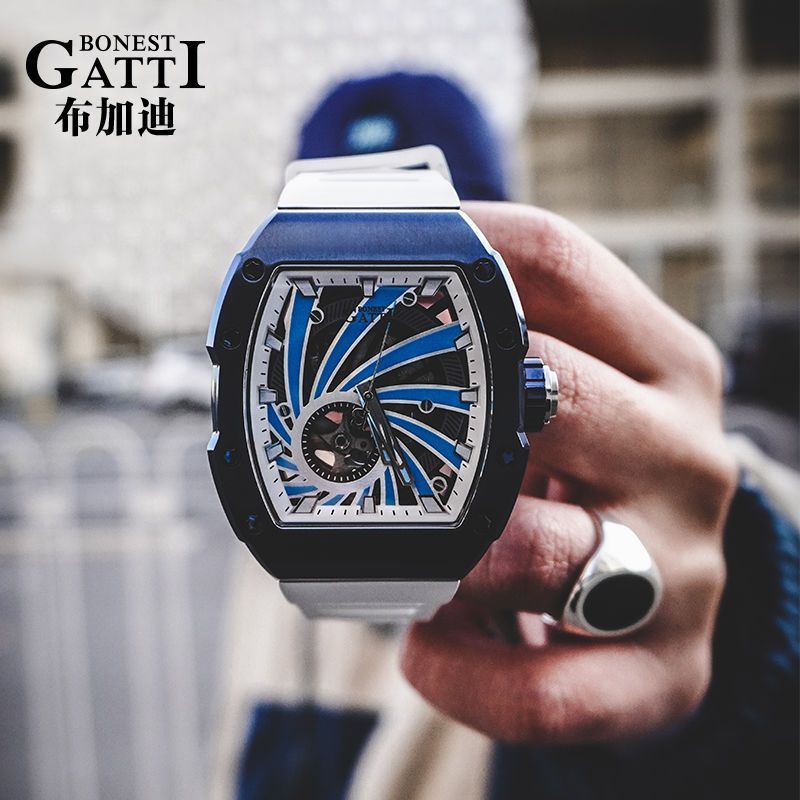 Qionghai City Shujie Pin Trading Co., Ltd. Alemanha Bugatti Watch 2025 Nova Marca Autêntica Richard Watch Masculino Reló