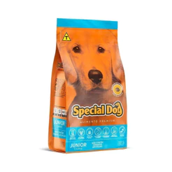 Ração Seca Júnior Carne para Cães Filhotes 20Kg Special Dog