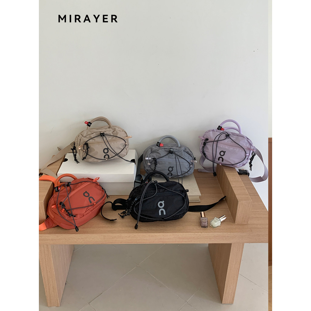 Mirier japonês ao ar livre multifuncional náilon pano cintura saco leve Cross-corpo saco de peito lazer esportes ciclism