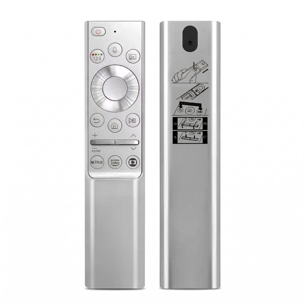 Controle Remoto para Smart Tv Samsung BN59-01346A 4K Comando de Voz Premium em Metal