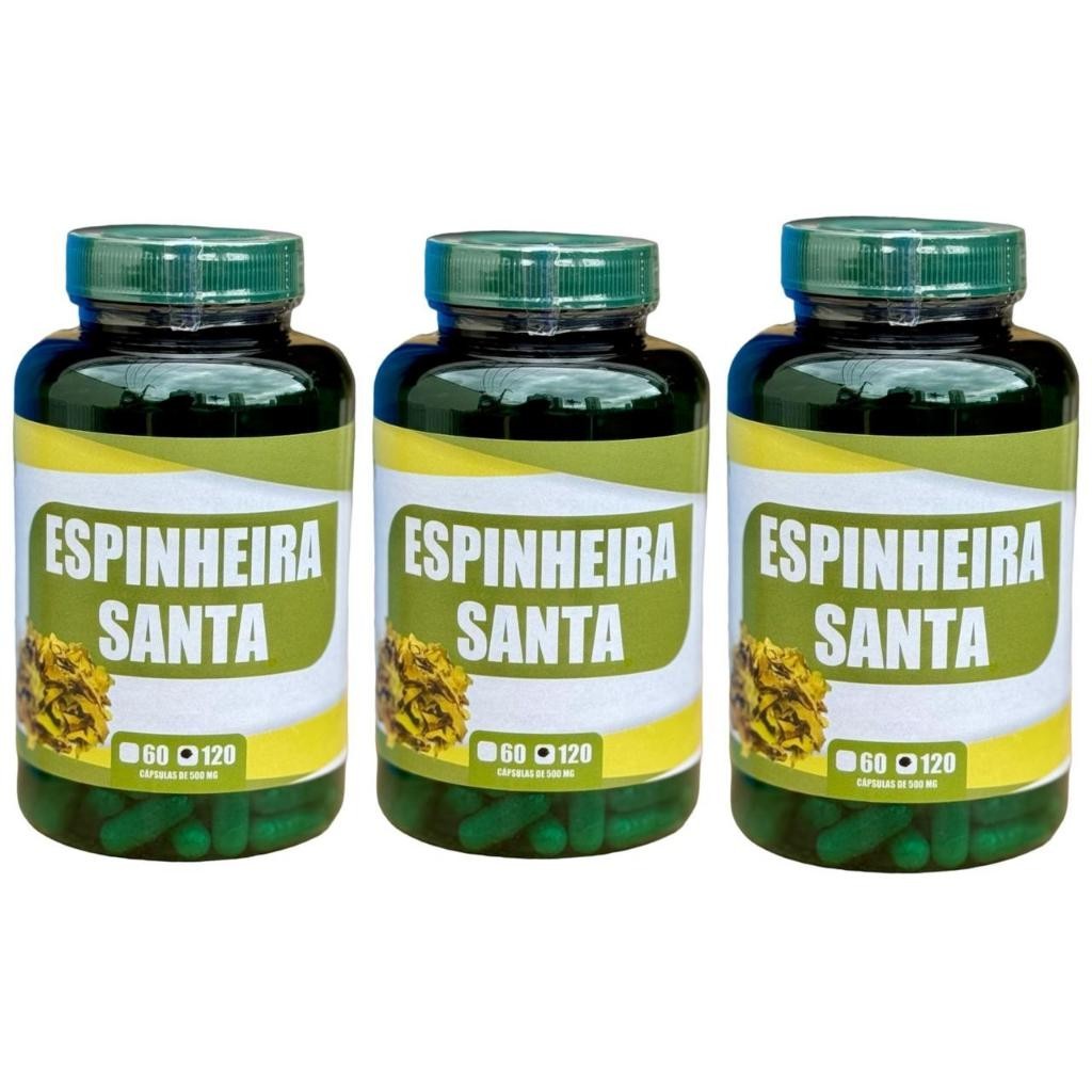 Esp. Santa 500mg 120 cápsulas - Natuviva - Original em Oferta na Shopee