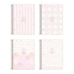 Caderno espiral capa dura universitário 10x1 160 folhas Soho Tilibra