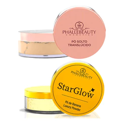 Kit PhalleBeauty de pó banana + pó translucido