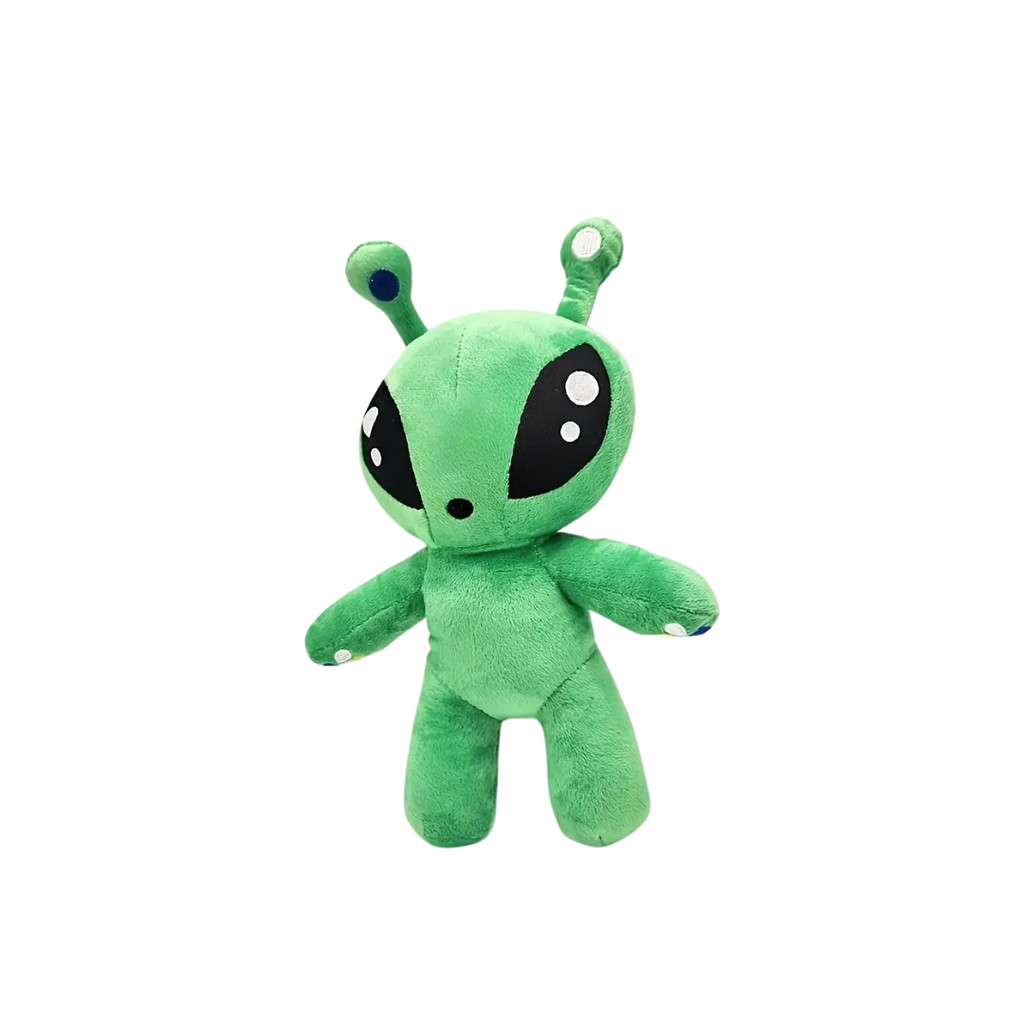 Brinquedo de Pelúcia Alienígena 35Cm Verde – Boneco Extraterrestre Macio e Fofo para Crianças